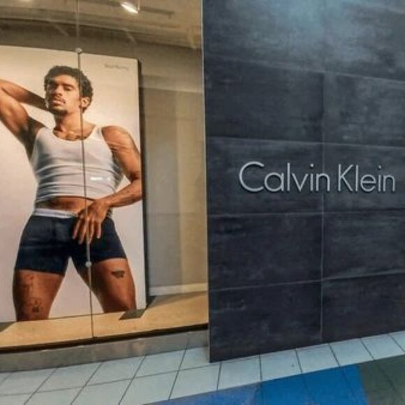 Calvin Klein Men's Pure Wool Charcoal Gray Blazer with (2)  Button Closure - Picture 15 of 17